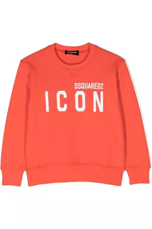 Dsquared2 Sweaters - Icon logo-print sweatshirt
