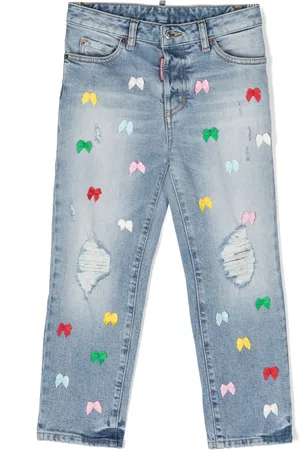 Dsquared2 Jeans - Bow-detail denim jeans