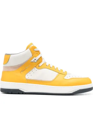 santoni Panelled hi