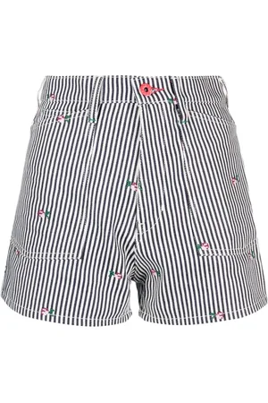 Kenzo Striped embroidered high