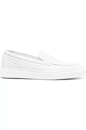 Doucal's Dames Loafers - Woven leather slip-on sneakers