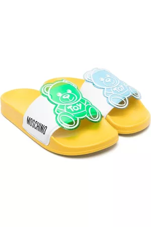 Moschino Teenslippers - Teddy Bear flat slides