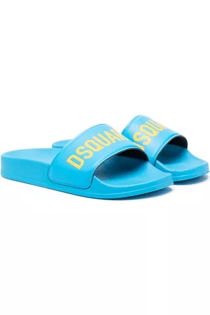 Dsquared2 Instappers - Logo-print slip-on slides