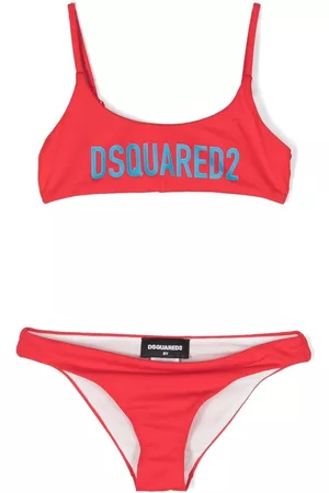 Dsquared2 Meisjes Tankini's - Logo-print bikini set