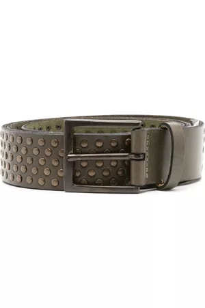 OSKLEN Heren Riemen - Stud-embellished design belt