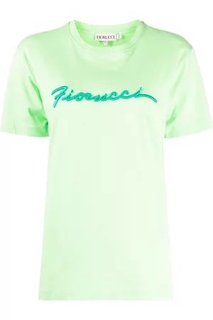 Fiorucci Dames T-shirts - Embroidered-logo T-shirt
