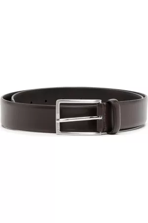 HUGO BOSS Heren Riemen - Buckle-fastening leather belt