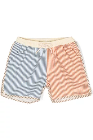 Konges Sløjd Shorts - Striped drawstring-waist shorts