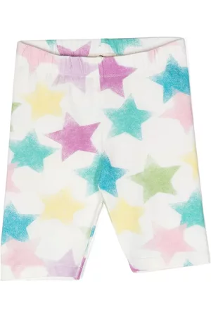 Le pandorine Meisjes Shorts - Star-print stretch shorts