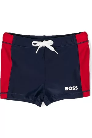 HUGO BOSS Shorts - Logo-print swim shorts