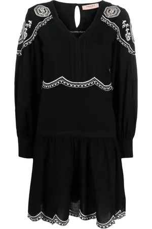 Twin-Set Embroidered long