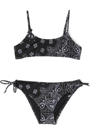 MC2 SAINT BARTH Meisjes Haaraccessoires - Bandana-print bikini set