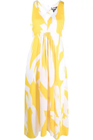 DKNY Dames Geprinte jurken - All-over floral-print maxi dress
