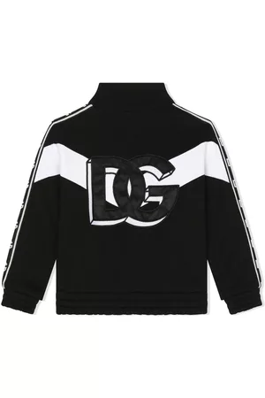 Dolce & Gabbana Meisjes Bomberjacks - Logo-print track jacket