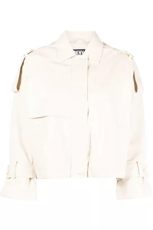 DKNY Dames Lange Donsjassen - Long-sleeved shirt jacket