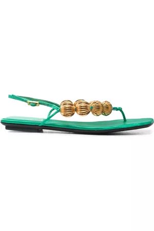 Jeffrey Campbell Dames Teen Sandalen - Bead-detail open-toe sandals