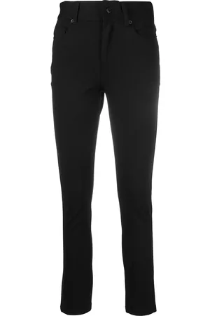 DKNY Dames Hoge Taille Broeken - High-waisted cropped trousers