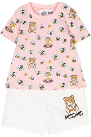 Moschino Shorts - Teddy Bear-motif cotton short set