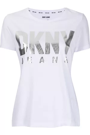 DKNY Dames Geprinte Overhemden - Logo-print T-shirt