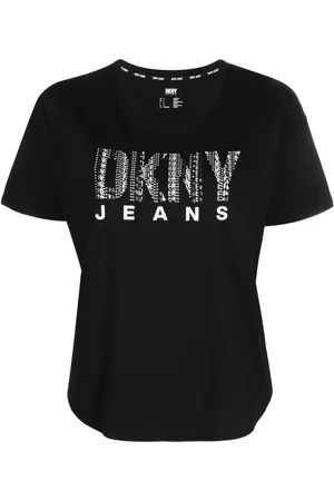 DKNY Dames Geprinte Overhemden - Logo-print T-shirt