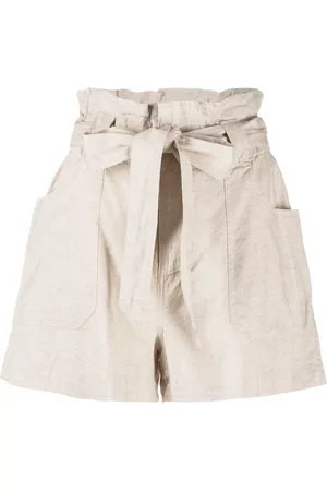 DKNY Dames Strings - High-waisted drawstring shorts