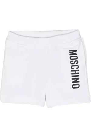 Moschino Shorts - Logo-print jersey shorts