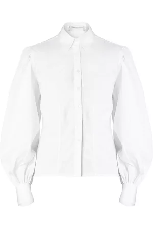 Carolina Herrera Dames Overhemden - Puff-sleeve buttoned shirt