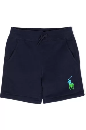 Ralph Lauren Jongens Shorts - Gradient logo-print drawstring shorts