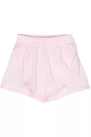 Nike Meisjes Shorts - Swoosh-detail cotton-blend shorts