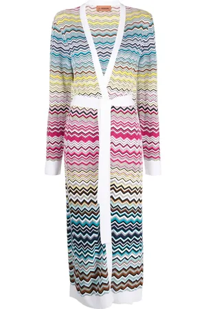Missoni Zigzag belted cardi