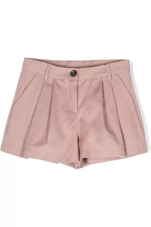 DOUUOD KIDS Meisjes Shorts - Pleat-detail shorts