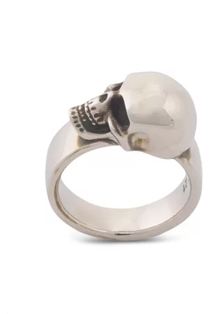 Alexander McQueen Heren Ringen - The Side Skull ring