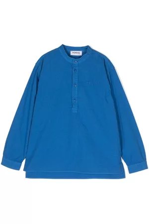 Dondup Jongens Lange Mouwen Overhemden - Long-sleeve cotton shirt