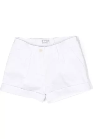 Il gufo Meisjes Shorts - Turn-up hem chino shorts