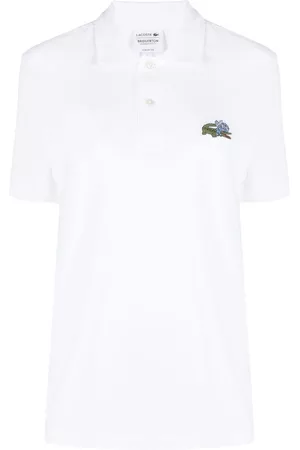 Lacoste Dames Poloshirts - Logo-patch polo shirt