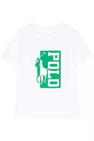 Ralph Lauren Jongens T-shirts - Logo-print cotton T-shirt