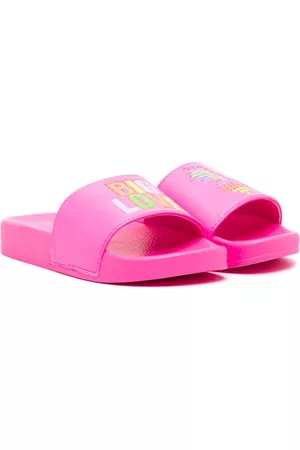 Billieblush Meisjes Slippers - Motif-print flat slippers
