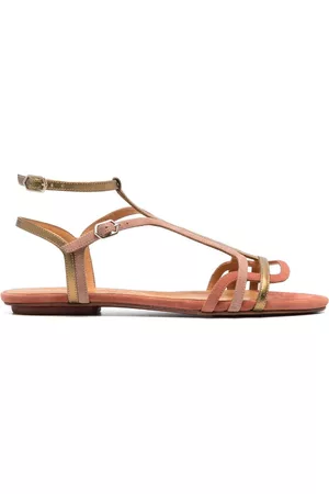 Chie Mihara Dames Leren Sandalen - Suede leather flat sandals