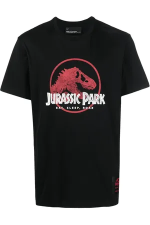 Neil Barrett Jurassic Park print T