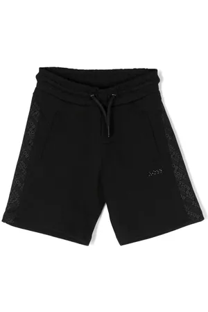 HUGO BOSS Shorts - Logo-print drawstring-waist shorts