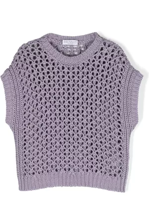 Brunello Cucinelli Vesten - Crew-neck knitted vest