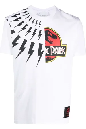Neil Barrett Jurassic Park & Fair Isle Thunderbolt T