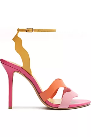 ALEXANDRE BIRMAN Dames Leren Sandalen - Aila 100mm leather sandals