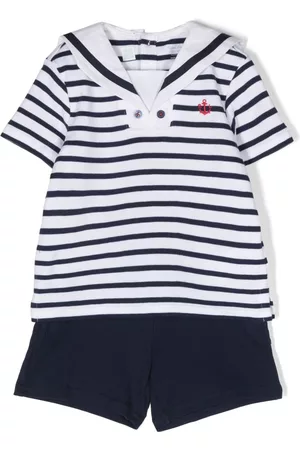 Ralph Lauren Shorts - Sailor cotton striped short set