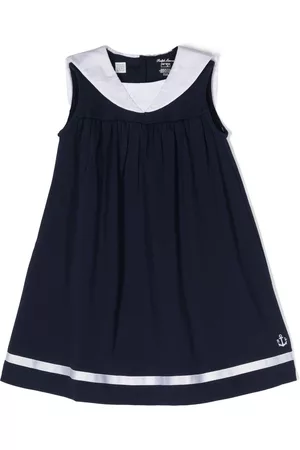 Ralph Lauren Meisjes Mouwloze jurken - Sailor sleeveless cotton dress