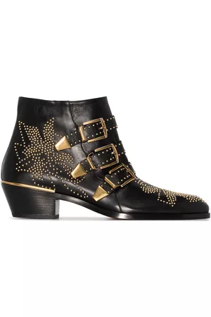 Chloé Dames Enkellaarzen - Susanna 30mm studded ankle boots