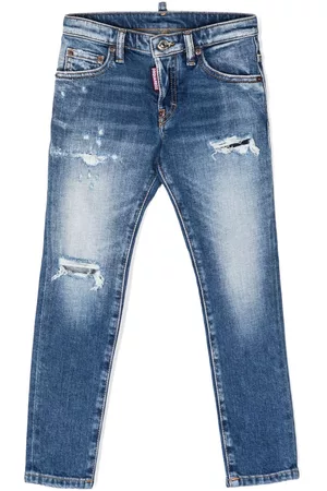 Dsquared2 Jongens Skinny - Mid-rise skinny jeans