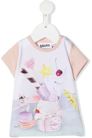 Molo Little Treat print organic cotton T