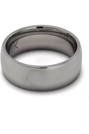 Nialaya Heren Ringen - Curved wide band ring