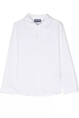 Vilebrequin Jongens Lange Mouwen Overhemden - Buttoned long-sleeve cotton shirt